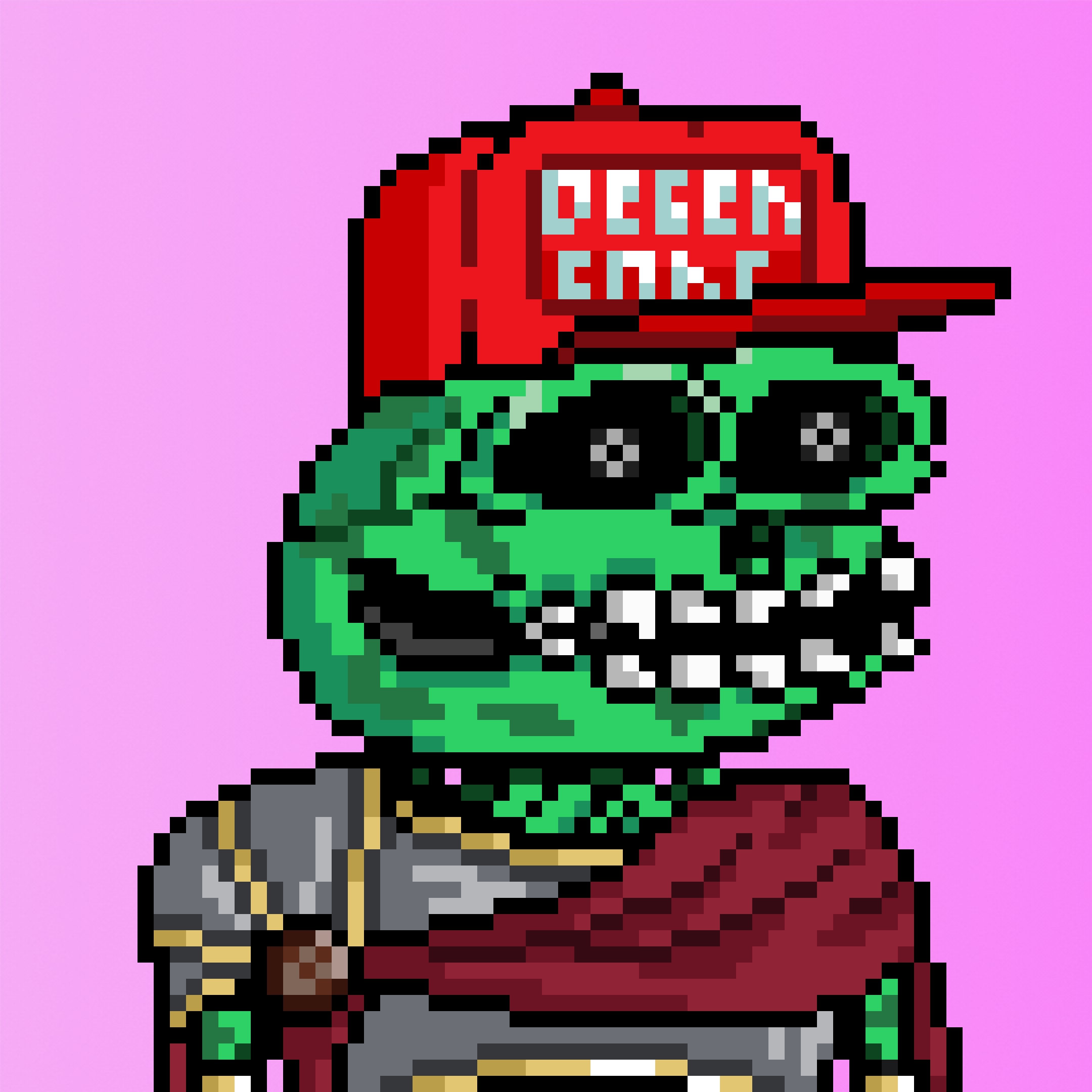 Pixel Degen #3418