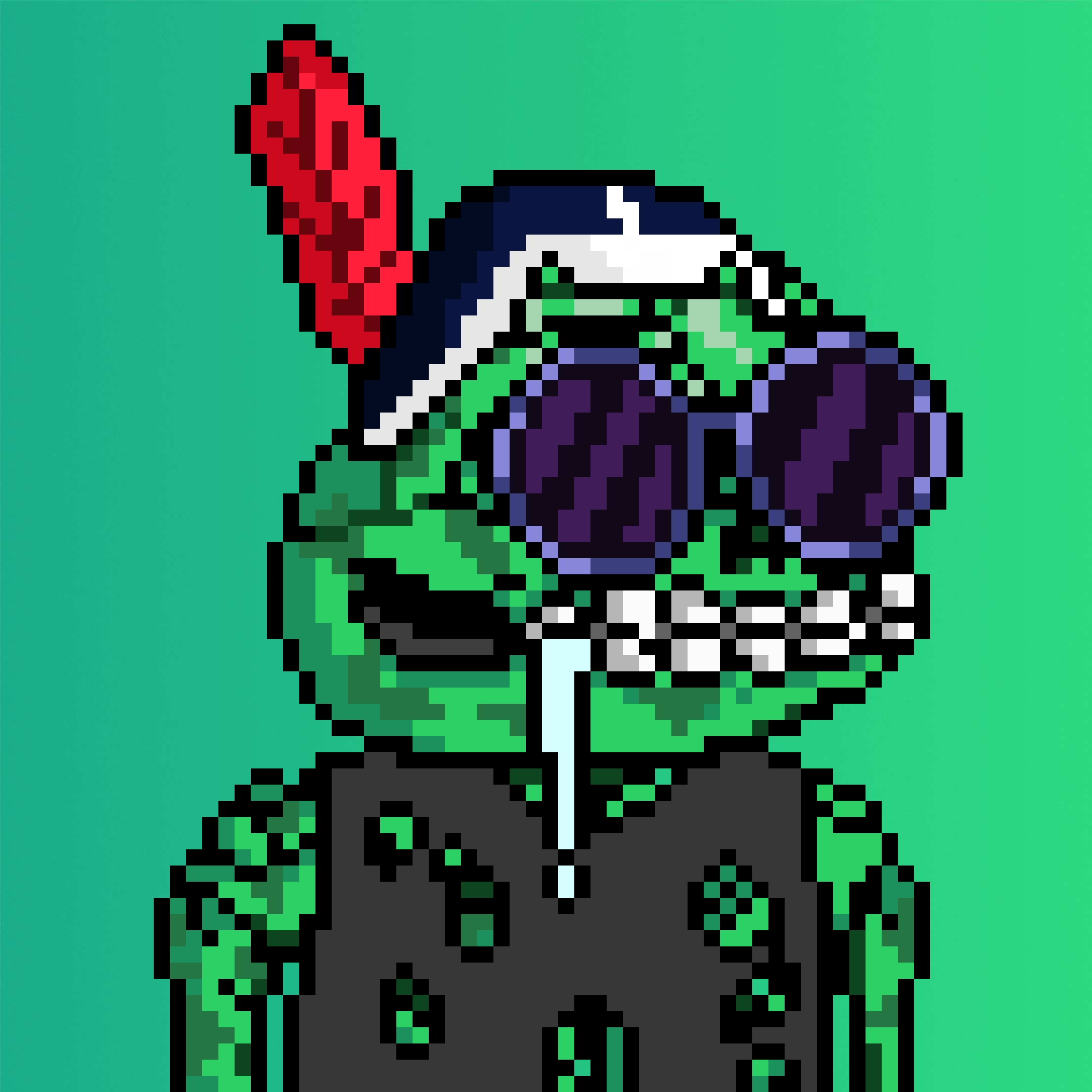 Pixel Degen #2458