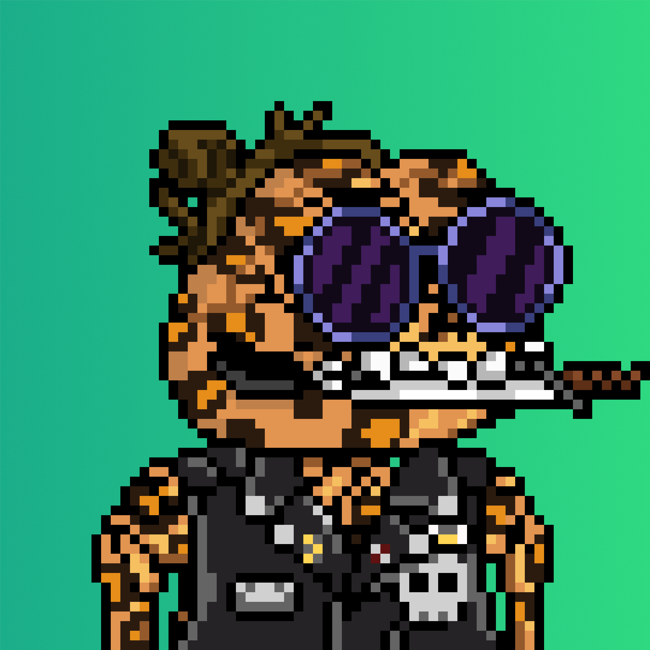 Pixel Degen #2542