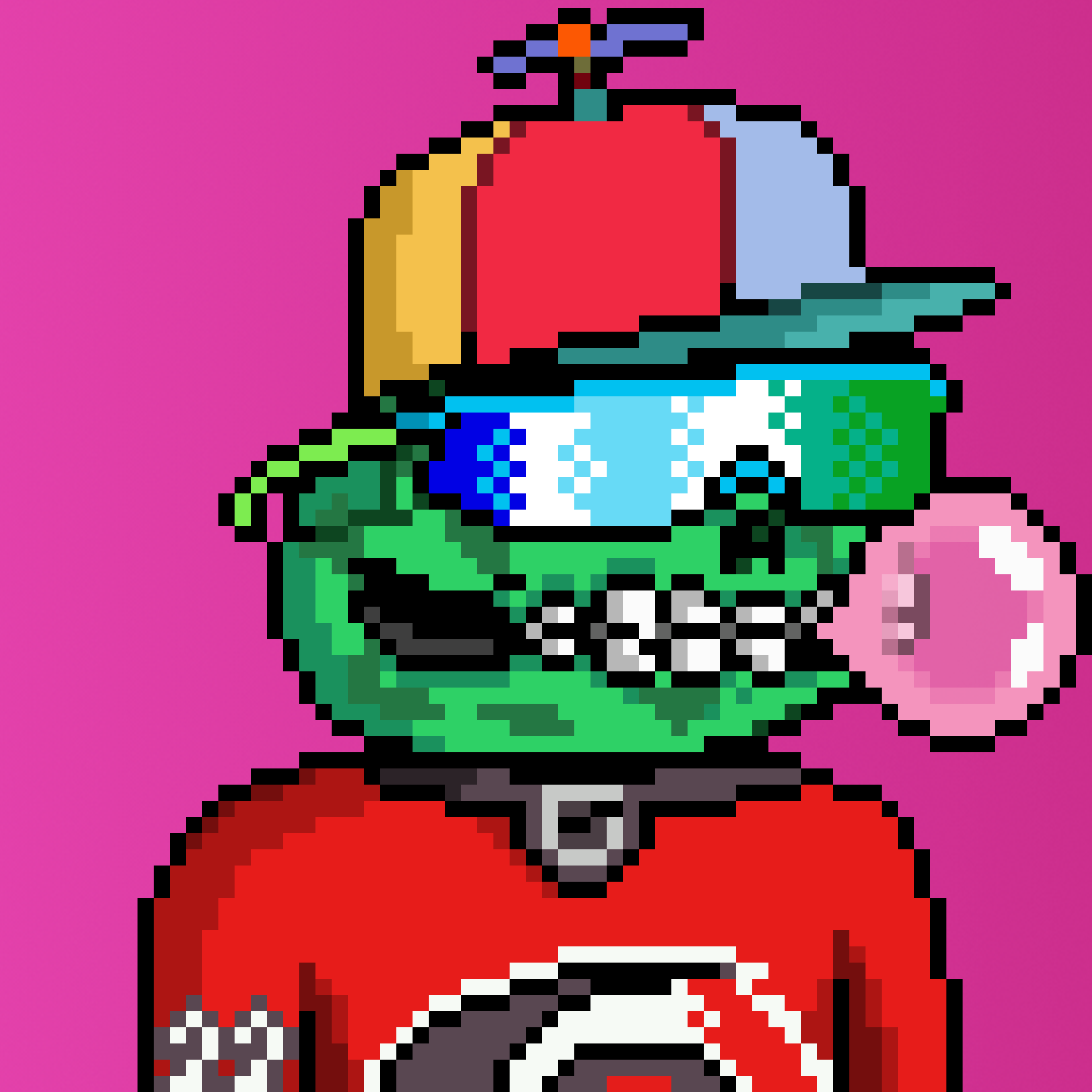 Pixel Degen #1001