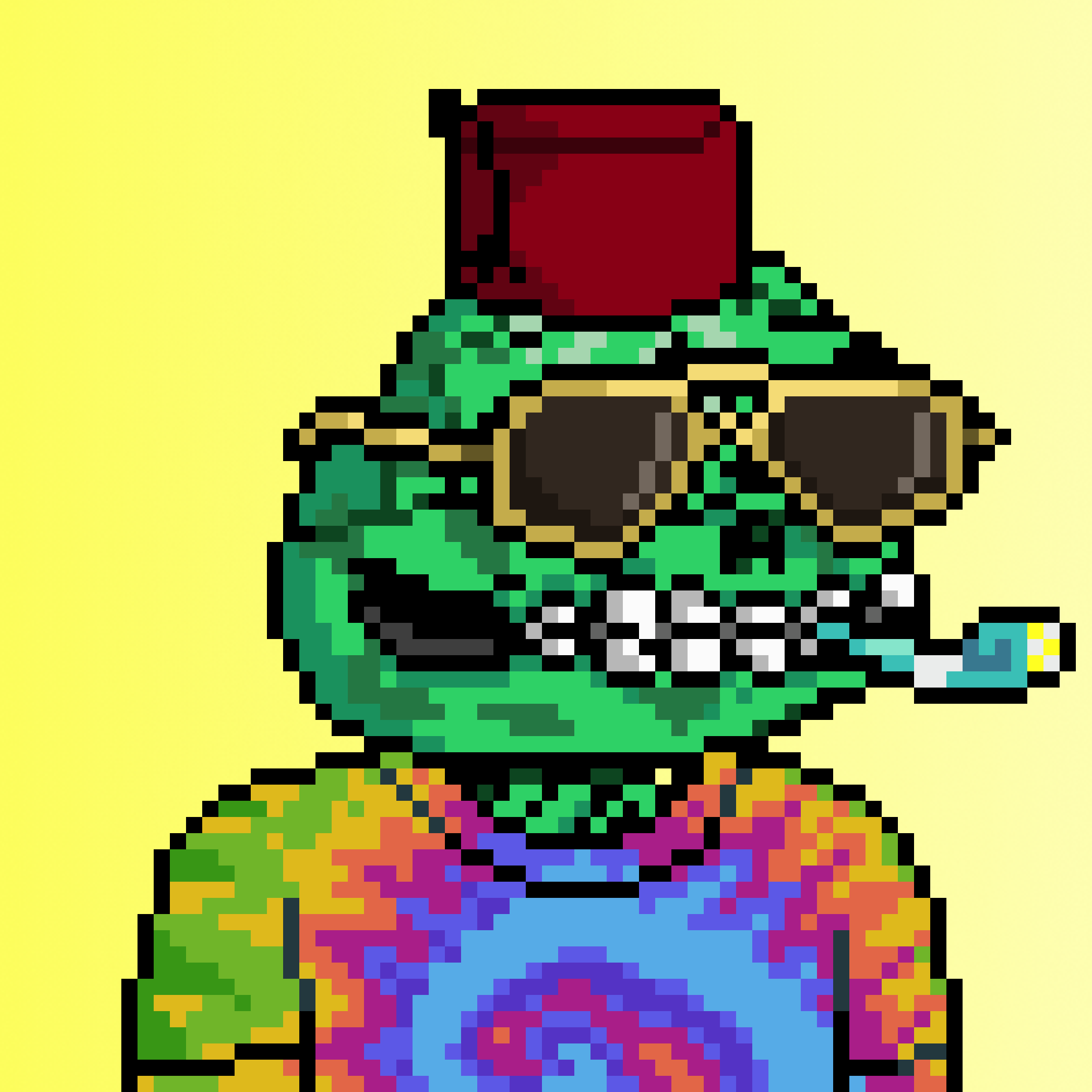 Pixel Degen #1091