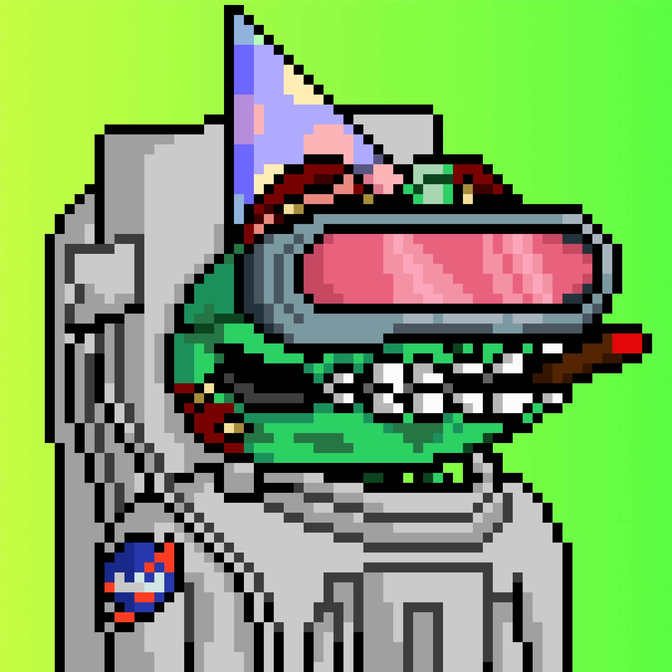 Pixel Degen #3843