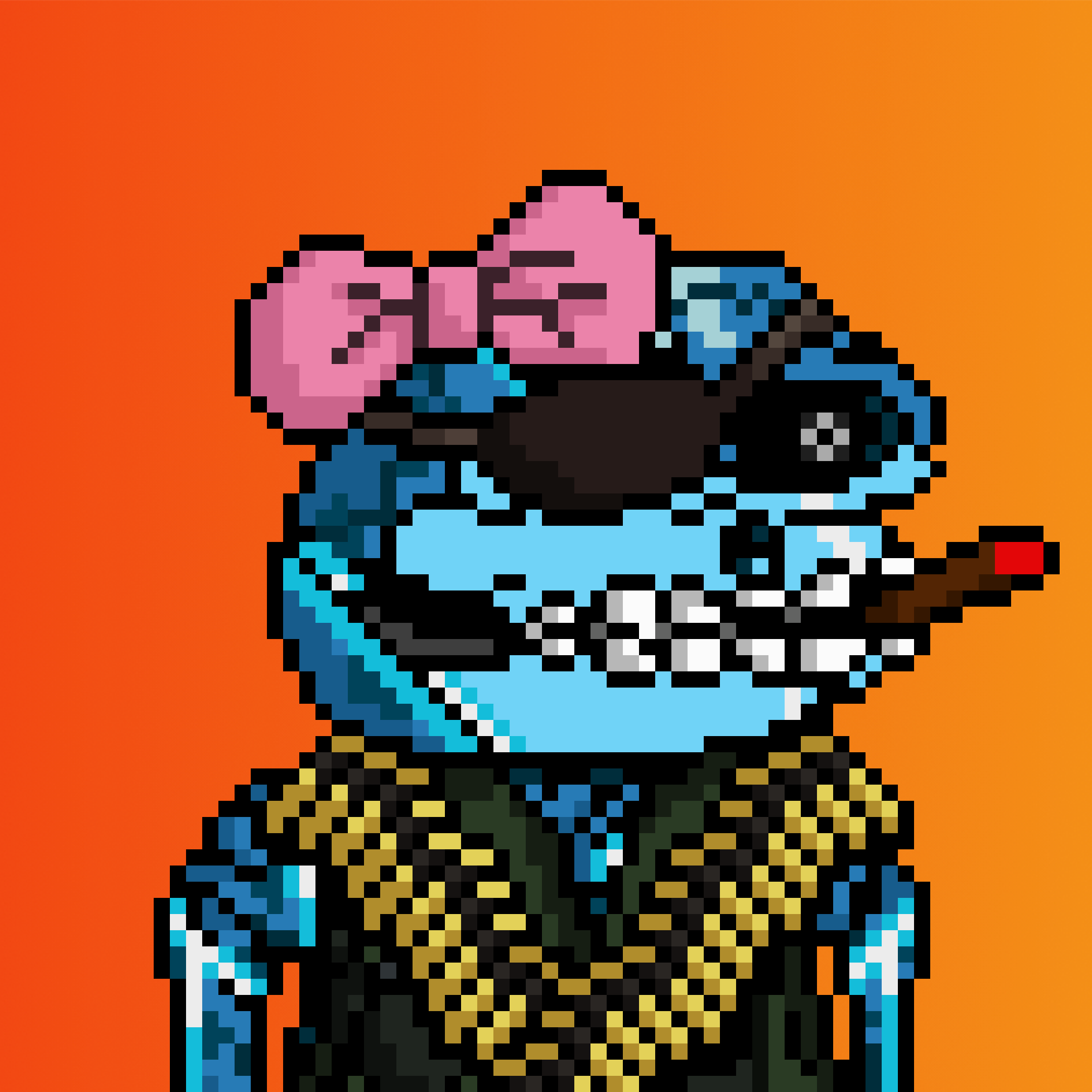 Pixel Degen #1985