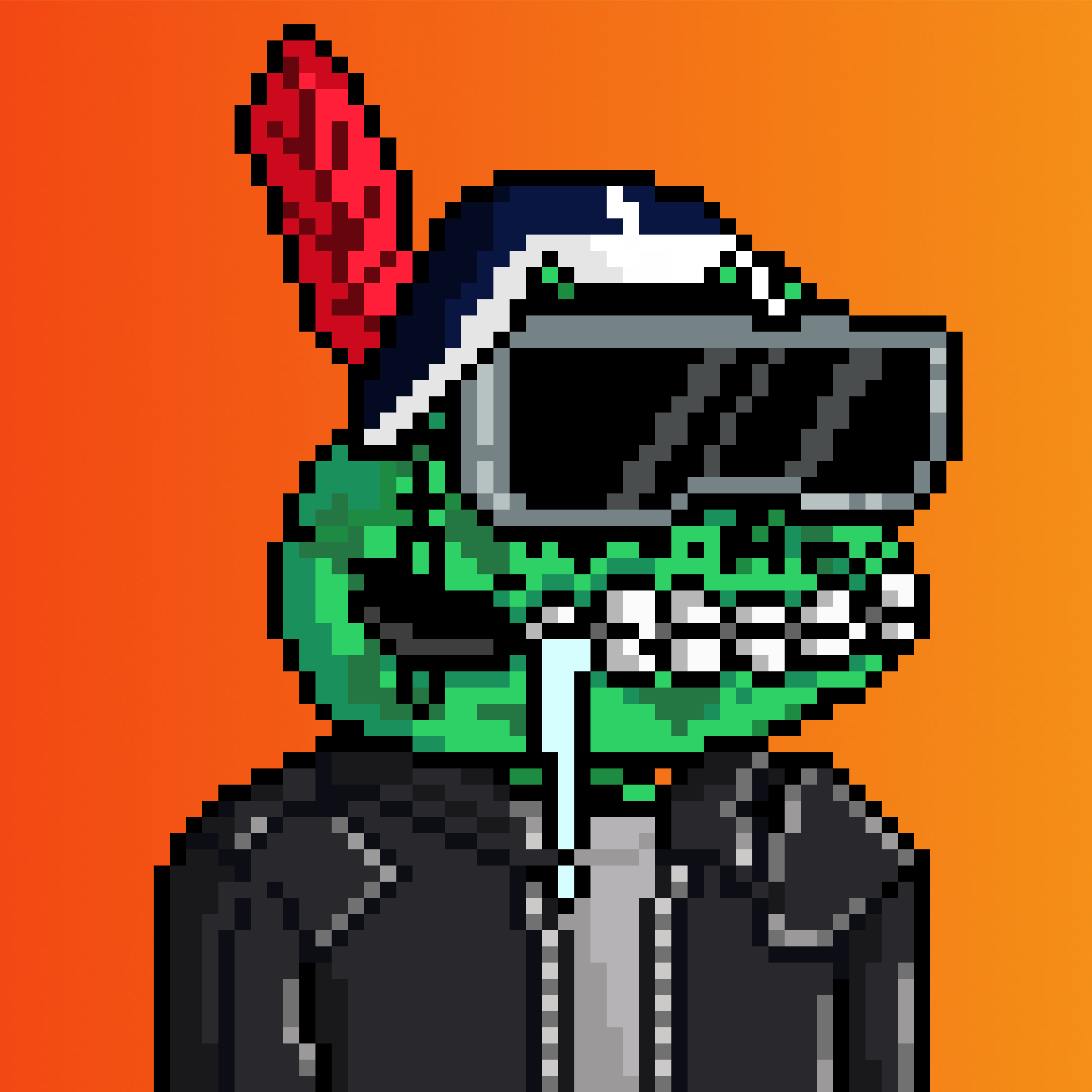 Pixel Degen #3412