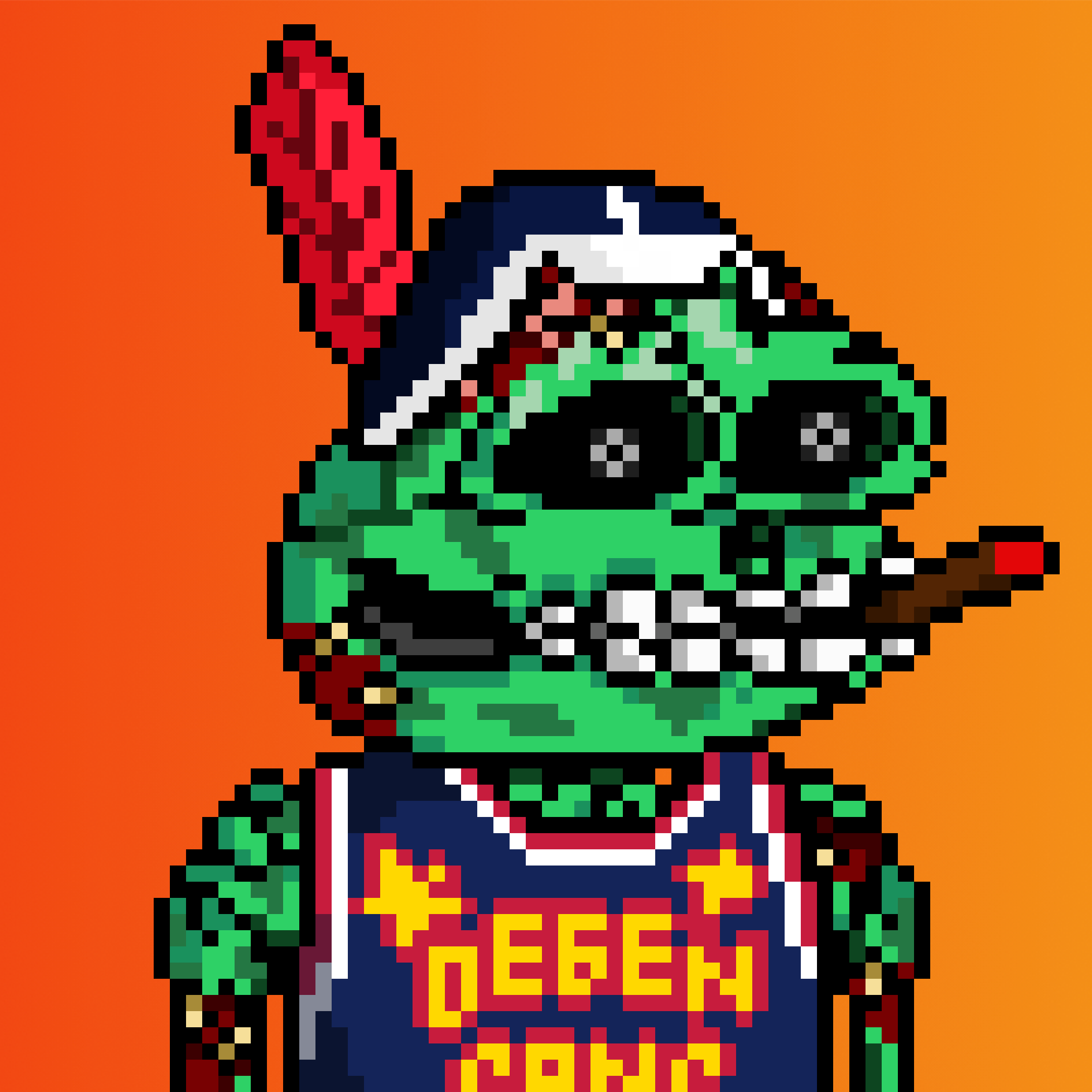 Pixel Degen #0986